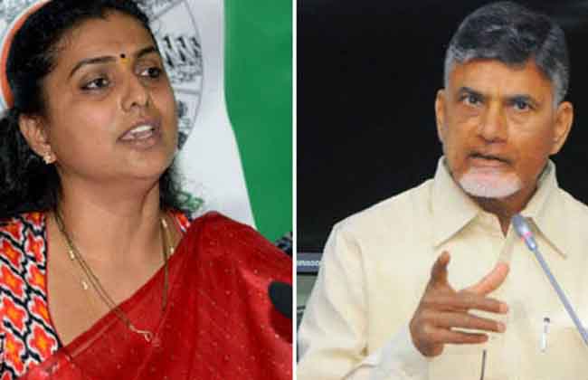 MLA Roja Fires On CM Chandrababu