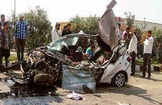 road accident in america, 3 hyderabad shot dead