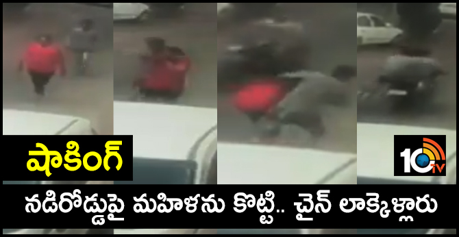 Bike borne assailants snatch a woman's chain in Delhi's Inderpuri area