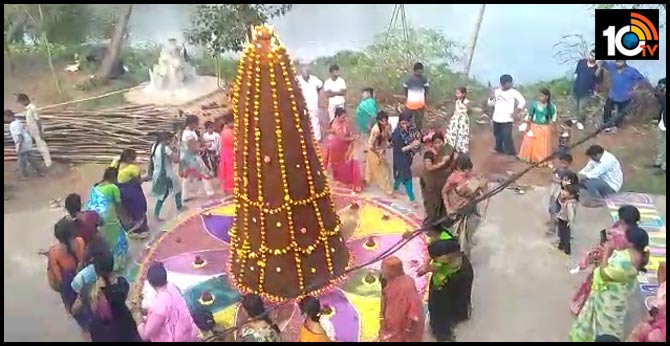Indian Talent Record for Baahubali Gobbemma in Gummileru villege in East Godavari