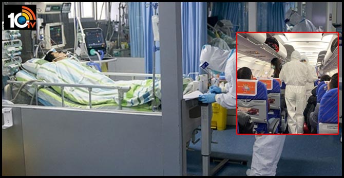 coronavirus 170 Died India flights to China