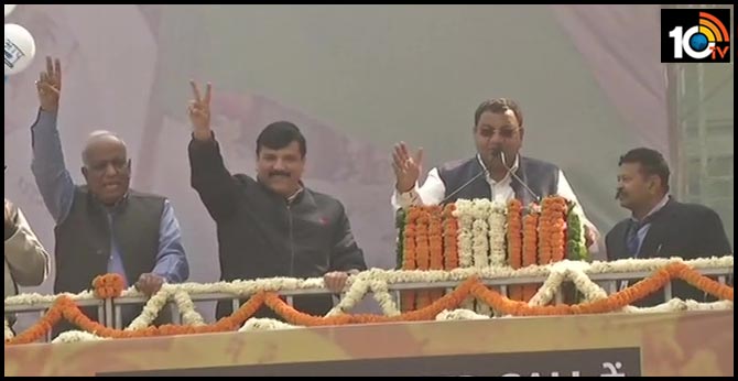 Aam Aadmi Party Leader Sanjay Singh says 'Aaj Hindustan jeet gaya..