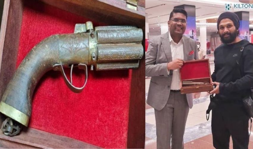 Allu Arjun : అల్లు అర్జున్ కి 160 ఏళ్ళ పురాతన గిఫ్ట్ ఇచ్చిన మలయాళ  వీరాభిమాని | Fan gave a rare gift to allu arjun