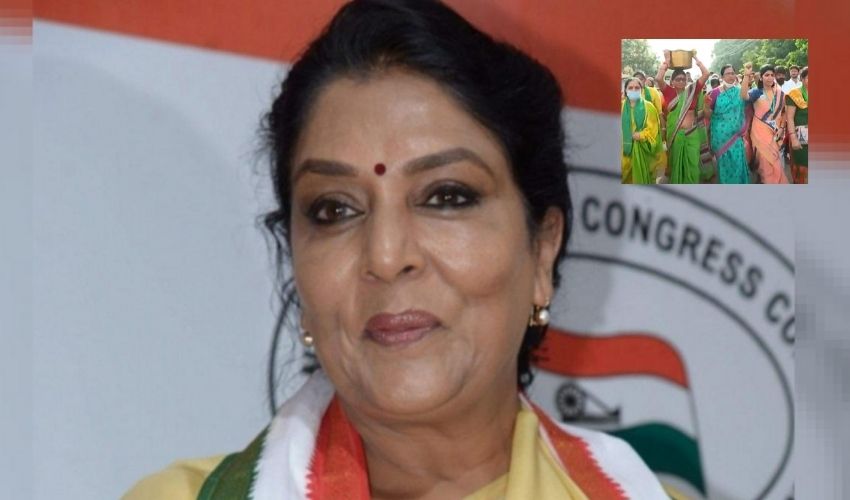 Renuka Chaudhary : అమరావతి రైతుల మహా పాదయాత్రకు సంఘీభావం తెలిపేందుకు వెళ్తోన్న కాంగ్రెస్ నాయకురాలు రేణుకా చౌదరి | Congress leader Renuka Chaudhary is going to show solidarity with the Amaravati farmers’ maha padayatra