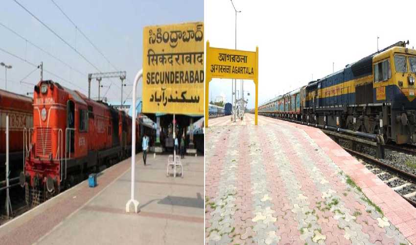 SCR Special Trains : సికింద్రాబాద్-అగర్తలా మధ్య ప్రత్యేక రైళ్లు | SCR Special Trains